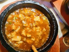 鸡汤虾仁豆腐-绿茶餐厅(城西银泰城店)