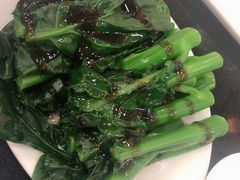 白灼蚝油碧绿鲜芥兰-丽的面家(多宝路店)