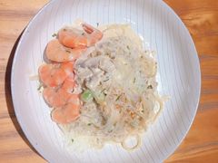 芝士蘑菇鲜虾意大利面-BE BRIGHT KITCHEN(正佳广场店)