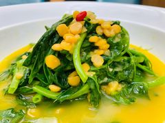 豆汤豌豆尖-壹零捌道·北京烤鸭(车公庄店)