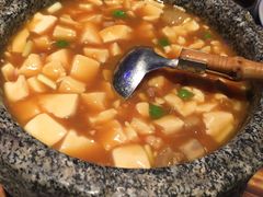 石锅鸡汤豆腐-绿茶餐厅(乐峰广场店)