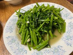 蒜泥空心菜-汉时湘菜