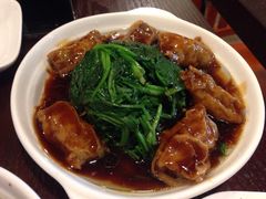 腐皮卷佐小菠菜-建国328 本帮小馆·面馆