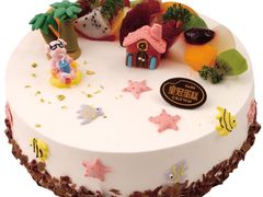 -皇冠幸福里动物奶油生日蛋糕(石桥店)