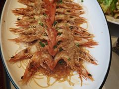明炉蒜蓉凤尾虾-湘阅•威海海鲜•湖南味道(华宝店)