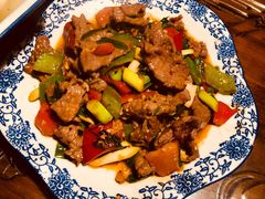 小炒黄牛肉-阿鹏故事云南野生菌火锅(人民路店)