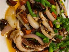 香辣鱿鱼丝-阿三鱼头泡饼·家常菜