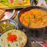 这家韩式烤肉的大酱汤汤饭我直接🔒死！ 