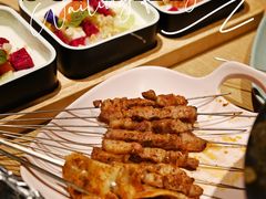 -街角等你.大连海鲜烧烤.经典铁板海鲜串(西安路店)