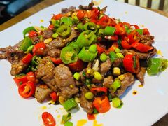 小炒黄牛肉-三猫黑鱼花(南大店)