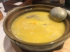 窝蛋牛肉粥-白天鹅宾馆-宏图府餐厅