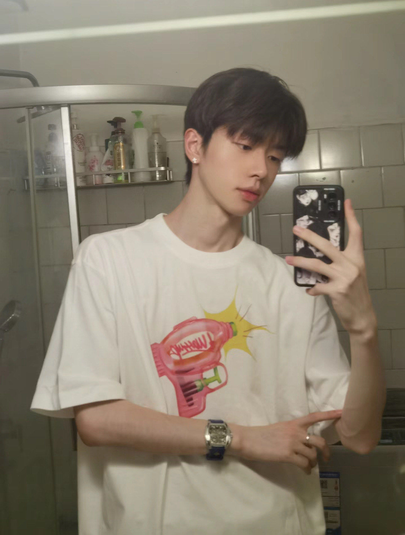 学剪帅气男生头