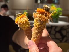 海胆鱼子酱华夫筒-壳里西餐厅Coquille Seafood Bistro(蒙自路店)