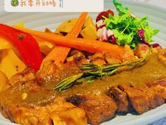 焦香蒜油黑椒西冷牛排-娜娜家·Nana's restaurant(国金汇店)