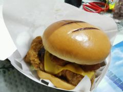 脏脏芝士鳕鱼鸡腿堡-肯德基(新昌海洋城店)