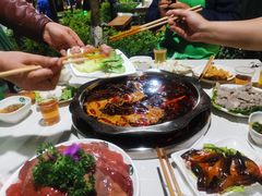 红汤锅底（大锅）-枇杷园食为鲜火锅(南山店)