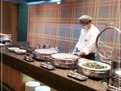 自助取餐区-上海大宁福朋喜来登酒店大堂吧(共和新路店)