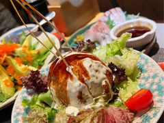 温泉蛋土豆泥-满来寿喜烧(金虹桥店)