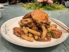蟹炒年糕-山外山菜馆(玉泉路店)