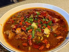 水煮牛柳-富乐山酒店(西黄城根北街店)