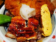 鰻魚豬扒雙拼飯-堂本家洋食别馆·炸猪排(中心城店)