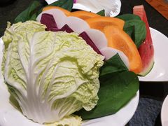 青菜拼盘-索伦嘎·传统涮(海拉尔总店)