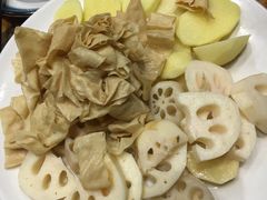 时令蔬菜野菜拼盘-夏屿湖畔.落日湖景餐厅(普者黑景区店)