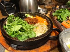辣五花石锅拌饭-姜虎东白丁烤肉(虹桥天地店)