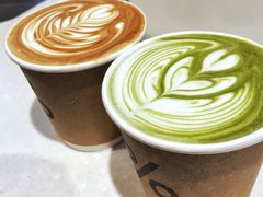 抹茶拿铁-% Arabica阿拉比卡咖啡(武康路店)