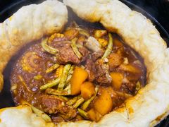 脊骨芸豆锅-满兴咱妈烀饼铁锅炖(兰州北街店)