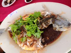 陳皮絲蒸土鯪魚-水上人家河鲜