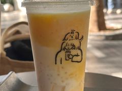 杨枝甘露轻盈版-喜茶(深圳欢乐海岸LAB店)