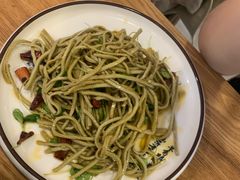 香椿苗黑豆腐丝-金豆角砂锅焖面(安贞店)