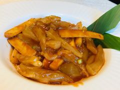 铁棍山药烧蹄筋-大铁勺新津菜(东丽阳光新业广场店)