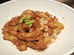 虾仁炒蹄筋-二十八里太湖船菜(吉祥路店)