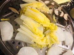 娃娃菜蒸腊肠-蔚海之都·象山蒸汽海鲜(仙霞路店)