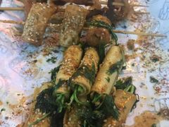 豆腐香菜卷-老酱油炸社