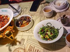 清炒红菜苔-俏九州·小炒黄牛肉(华润万象汇店)