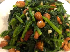 果仁菠菜-玫瑰红烤羊排(北新桥三条店)