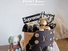 -卡比儿童蛋糕·心意定制·低脂零卡糖动物奶油FancyBALLOON(滨海店)