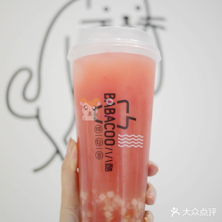 第一杯是浓郁的桂花和养乐多