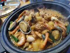 -蜀八婆鲍鱼鸡煲虾(宝安坪洲店)