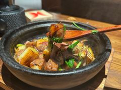 啫厚切牛肉粒-啫两手·啫啫煲·小饭堂(龙城万科里店)