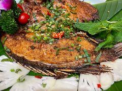 香茅草烤鱼-老滇山寨•云南特色菜•地方菜•民族风情歌舞表演(金碧店)