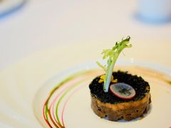 黑鱼籽酱香牛肉木瓜塔塔-王品台塑牛排(成都万象城店)