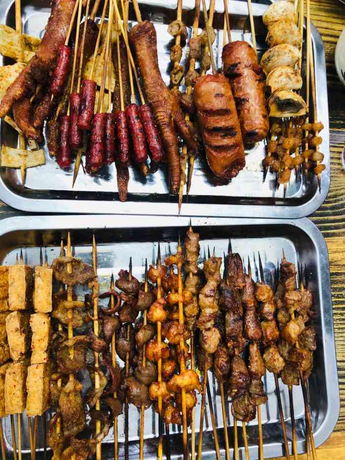 刘一手烧烤-"地址在大庆小区 以前的菜场那里这家我在.