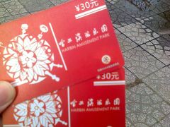 摩天轮门票-哈尔滨文化公园