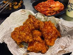 甜辣炸鸡块-山·烤辣鸡韩国料理(西溪路店)