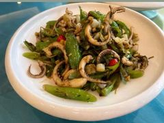 辣椒炒鱿鱼-海岛渔村大酒店(云霄路店)