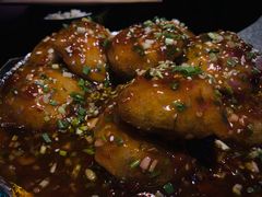铁板鱼香茄盒-醉小酒馆·川菜·江湖菜·重庆菜(观音桥旗舰店)